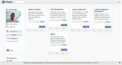 Desktop Screenshot of karamanoglu.blogcu.com