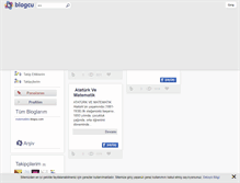 Tablet Screenshot of matematikle.blogcu.com