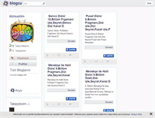 Tablet Screenshot of dizisaatim.blogcu.com
