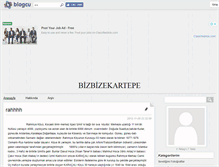 Tablet Screenshot of bizbizekartepe.blogcu.com
