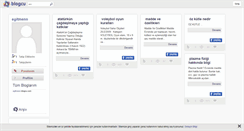 Desktop Screenshot of egitmenn.blogcu.com