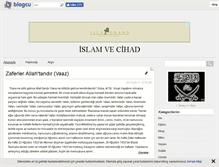 Tablet Screenshot of islamcihad.blogcu.com