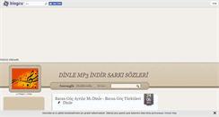 Desktop Screenshot of dinlesarkiindir.blogcu.com