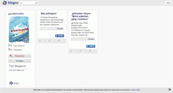 Desktop Screenshot of gundemdeki.blogcu.com