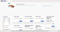 Desktop Screenshot of orgudantel.blogcu.com