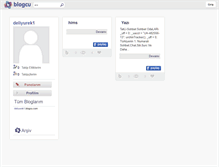 Tablet Screenshot of deliyurek1.blogcu.com