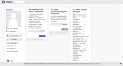 Desktop Screenshot of kayakoy.blogcu.com
