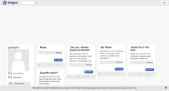 Desktop Screenshot of guitarpro.blogcu.com