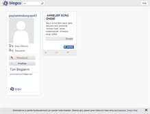 Tablet Screenshot of paylasimdunyasi43.blogcu.com