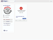 Tablet Screenshot of aocdondurma.blogcu.com