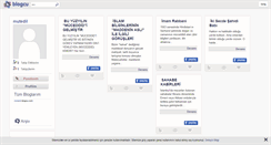 Desktop Screenshot of mutedil.blogcu.com