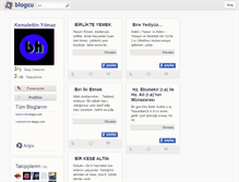 Tablet Screenshot of bilgihizmeti.blogcu.com