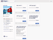 Tablet Screenshot of anti-akp.blogcu.com