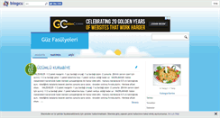 Desktop Screenshot of guzfasulyeleri.blogcu.com