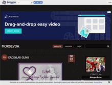 Tablet Screenshot of morsevda.blogcu.com