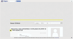 Desktop Screenshot of hasaneroksuz.blogcu.com