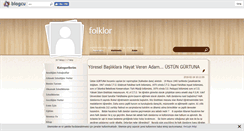 Desktop Screenshot of folklor55.blogcu.com