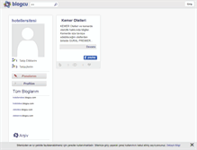 Tablet Screenshot of hotelsitesi.blogcu.com