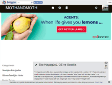 Tablet Screenshot of mothandmoth.blogcu.com