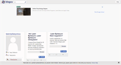 Desktop Screenshot of lazerepilasyoncu.blogcu.com