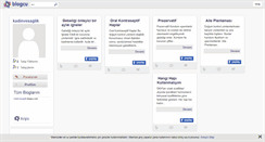 Desktop Screenshot of kadinvesaglik.blogcu.com