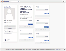 Tablet Screenshot of izmirekoloji.blogcu.com