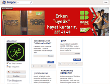 Tablet Screenshot of ahsennur.blogcu.com