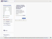 Tablet Screenshot of lezbiyenarkadas.blogcu.com