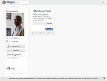 Tablet Screenshot of kenanyucel.blogcu.com