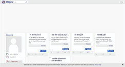 Desktop Screenshot of itexams.blogcu.com