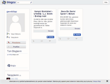 Tablet Screenshot of gw-ekitap.blogcu.com