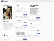 Tablet Screenshot of benimlehayal.blogcu.com