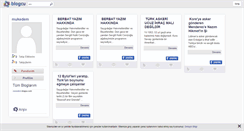 Desktop Screenshot of mukedem.blogcu.com