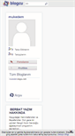 Mobile Screenshot of mukedem.blogcu.com