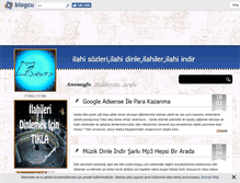 Tablet Screenshot of ilahi-sozleri.blogcu.com