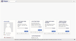 Desktop Screenshot of haftalikservis.blogcu.com