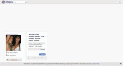 Desktop Screenshot of lezbiyensohbetchat.blogcu.com