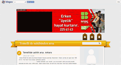 Desktop Screenshot of ankaradaarsa.blogcu.com