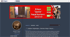 Desktop Screenshot of ahmethocax.blogcu.com