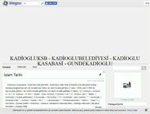 Tablet Screenshot of kadiogluturgut.blogcu.com