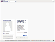 Tablet Screenshot of dynedingilizce.blogcu.com