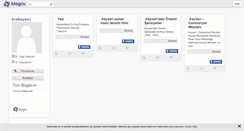 Desktop Screenshot of kralkayseri.blogcu.com