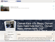 Tablet Screenshot of osmankara.blogcu.com