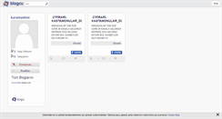Desktop Screenshot of karamaskee.blogcu.com