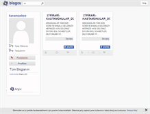 Tablet Screenshot of karamaskee.blogcu.com