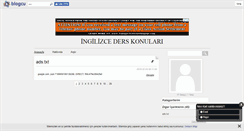 Desktop Screenshot of ingilizceyebaslangic.blogcu.com