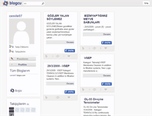 Tablet Screenshot of cemile07.blogcu.com