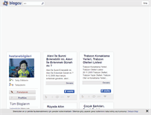 Tablet Screenshot of hastanebilgileri.blogcu.com