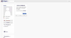 Desktop Screenshot of biletx.blogcu.com