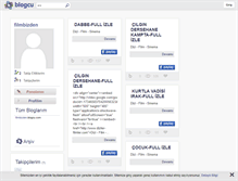 Tablet Screenshot of filmbizden.blogcu.com
